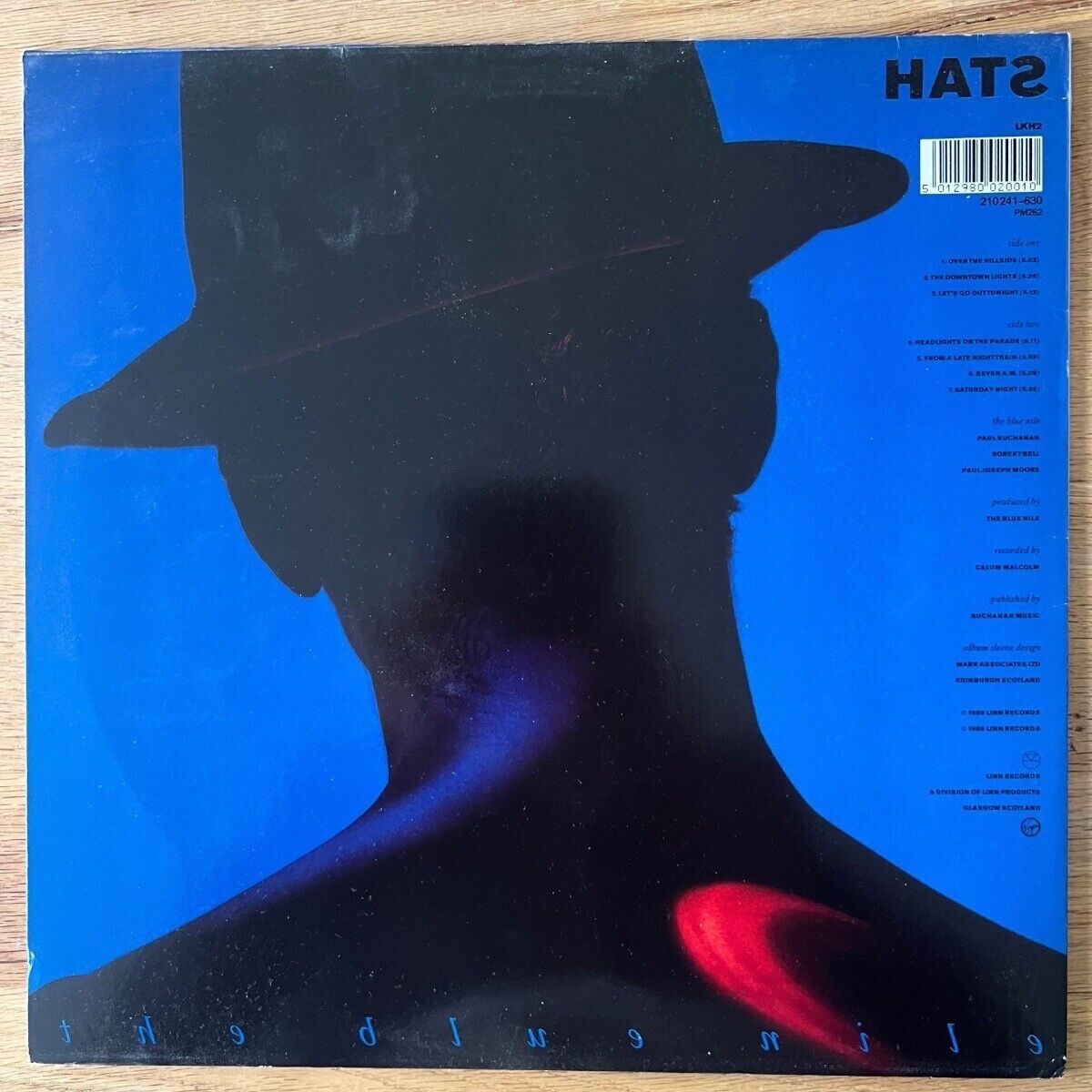 Blue Nile - Hats / LP - 1re édition européenne 1989 - (M-/VG++)