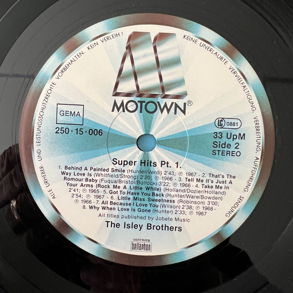 Isley Brothers - Super Hits Pt. 1 / 1. D-Press. 198? - (M-/VG+)