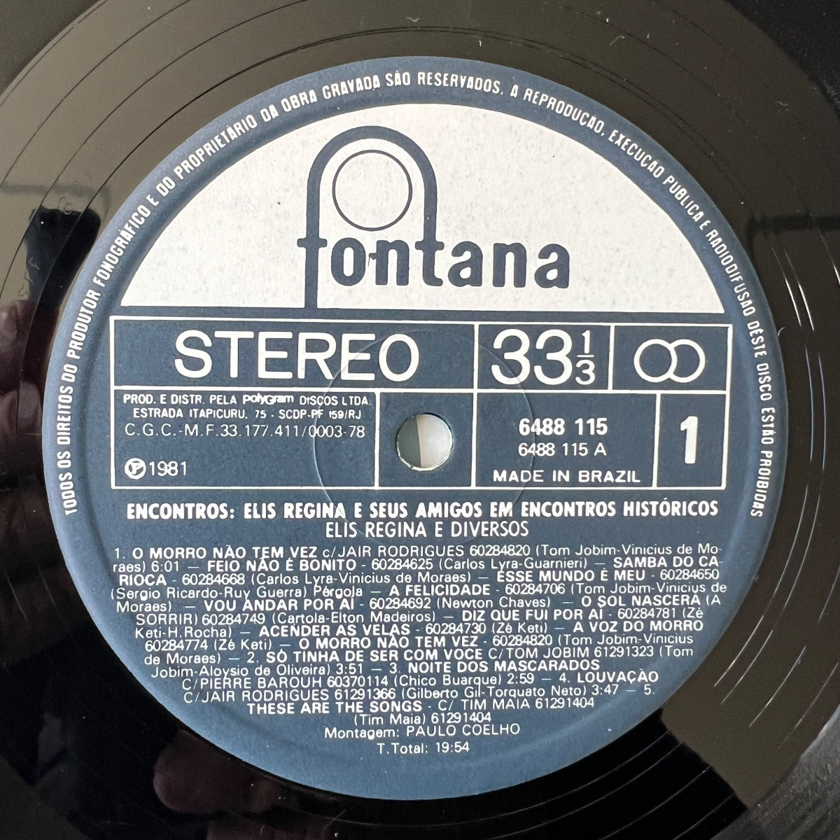 Elis Regina - E Seus Amigos... / 1. Brazil-Press. 1981 - (VG++/VG+)