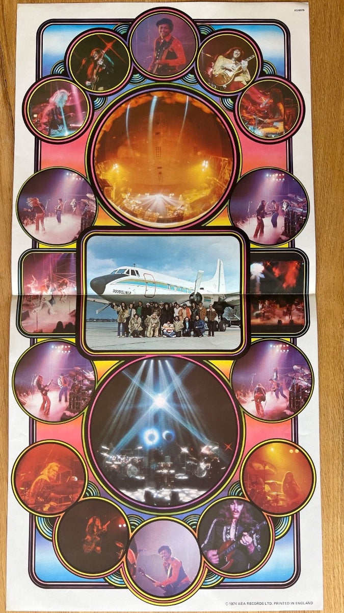 Doobie Brothers - What Were Once Vices Are Now Habits / UK Press. 1974 - Incl. Poster - (VG++/VG++)