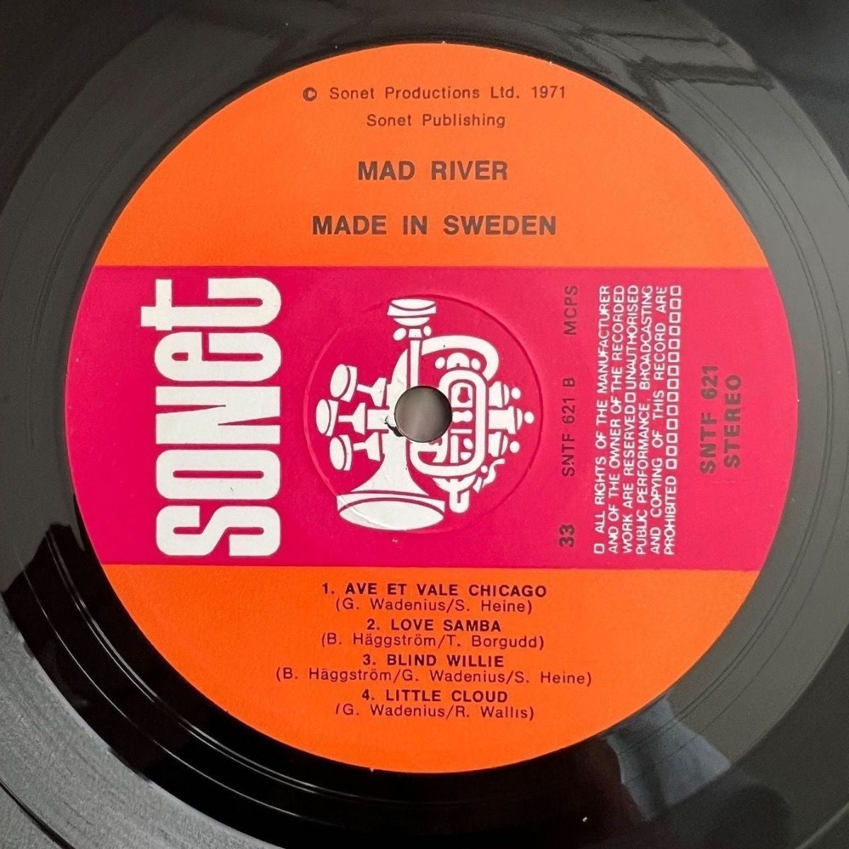 Made In Sweden - Mad River // 1. UK-Press. 1971 - (M-/VG++)