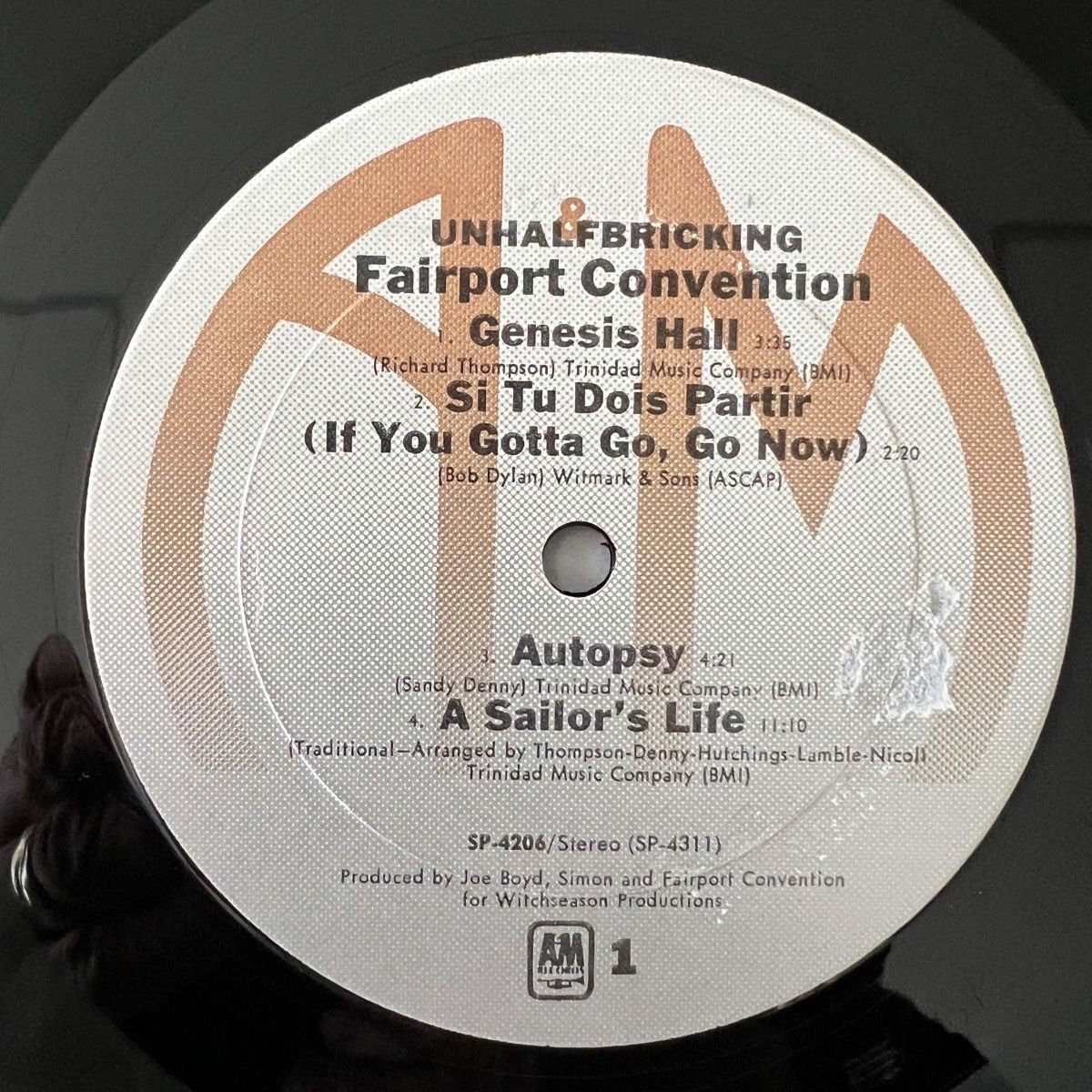 Fairport Convention - Unhalfbricking / US-Press. RE - (M-/VG++)