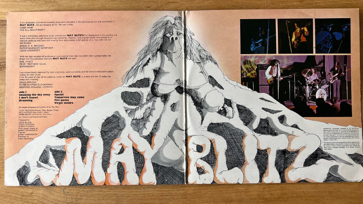 May Blitz - Same / 1st UK Press. 1970 - Misprint - (M-/M-)