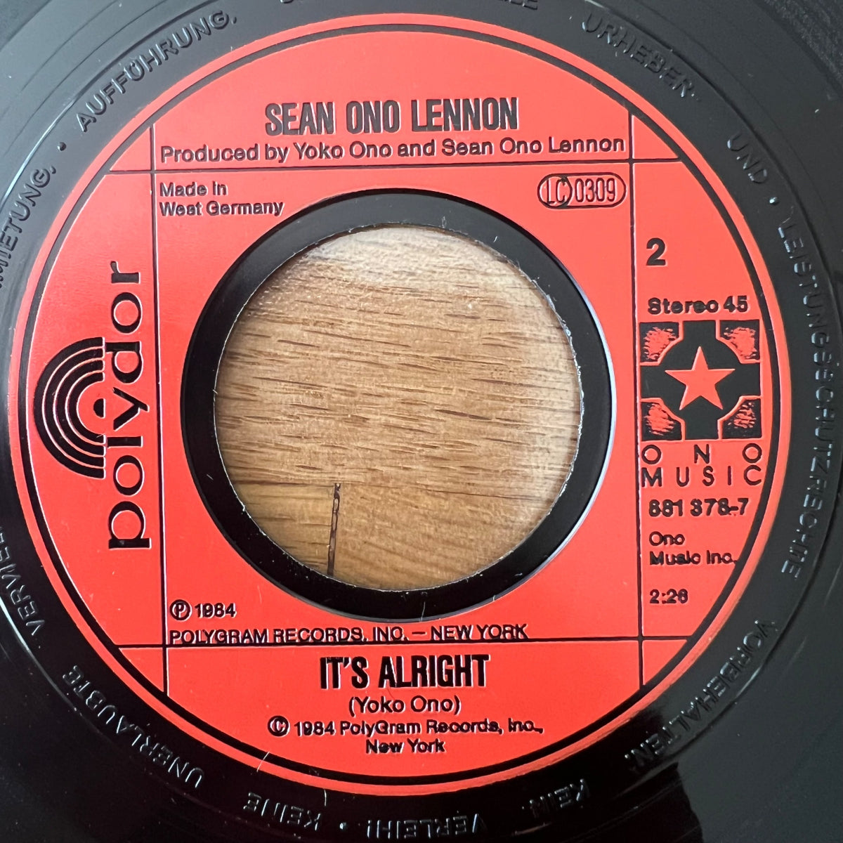 John Lennon - Every Man Has A Woman Who Loves Him / 1. D-Press. 1984 - (M-/VG+)