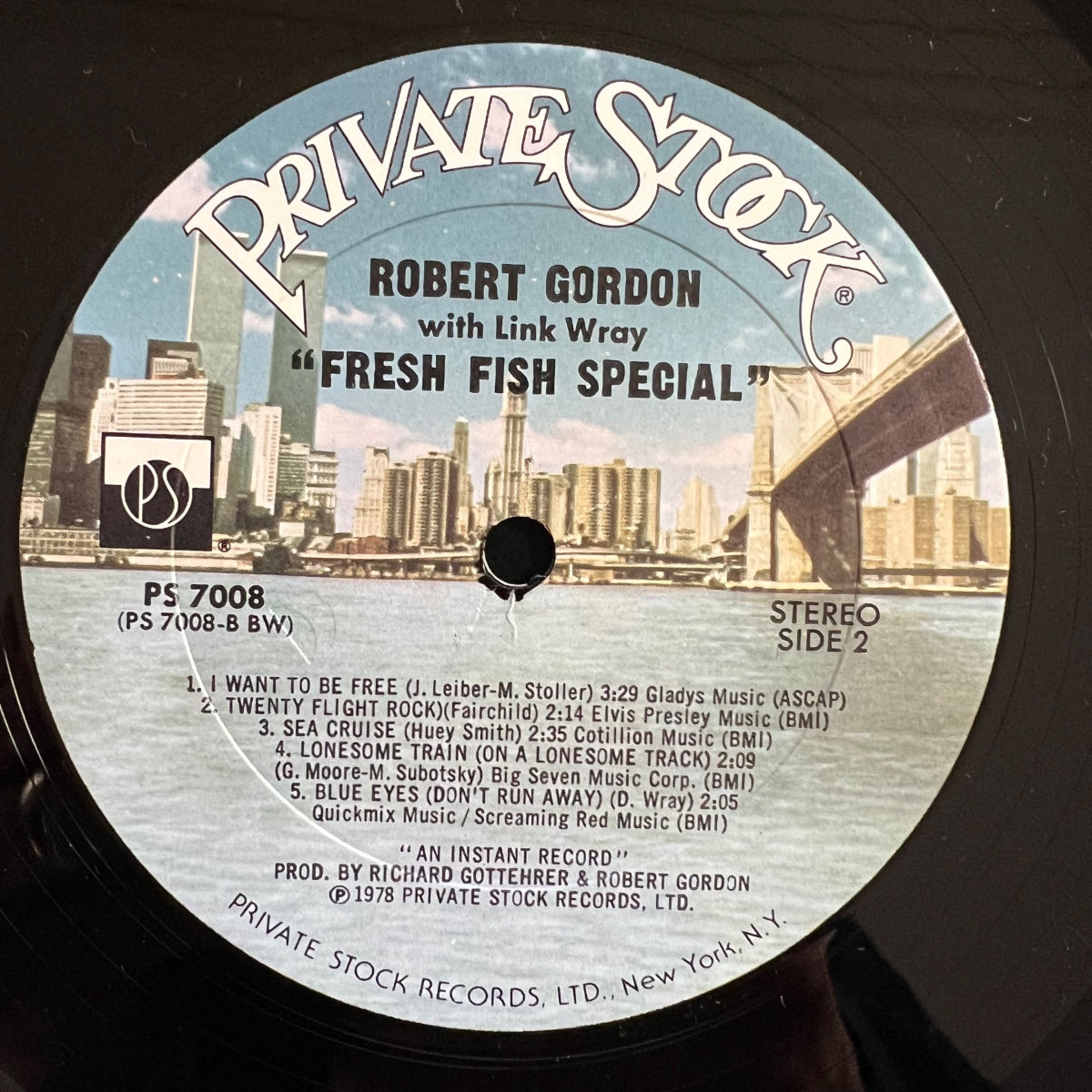 Robert Gordon & Link Wray - Fresh Fish Special / 1. US-Press. 1978 - (M-/M-)