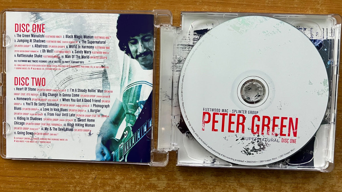 Peter Green, Fleetwood Mac - Supernatural / 2 CD - 1st UK 2007 - (M-/M-)