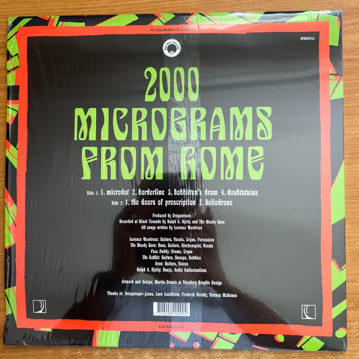 Dragontears - 2000 Micograms From Home / 1. Denmark-Press 2007 ( M-/M-)