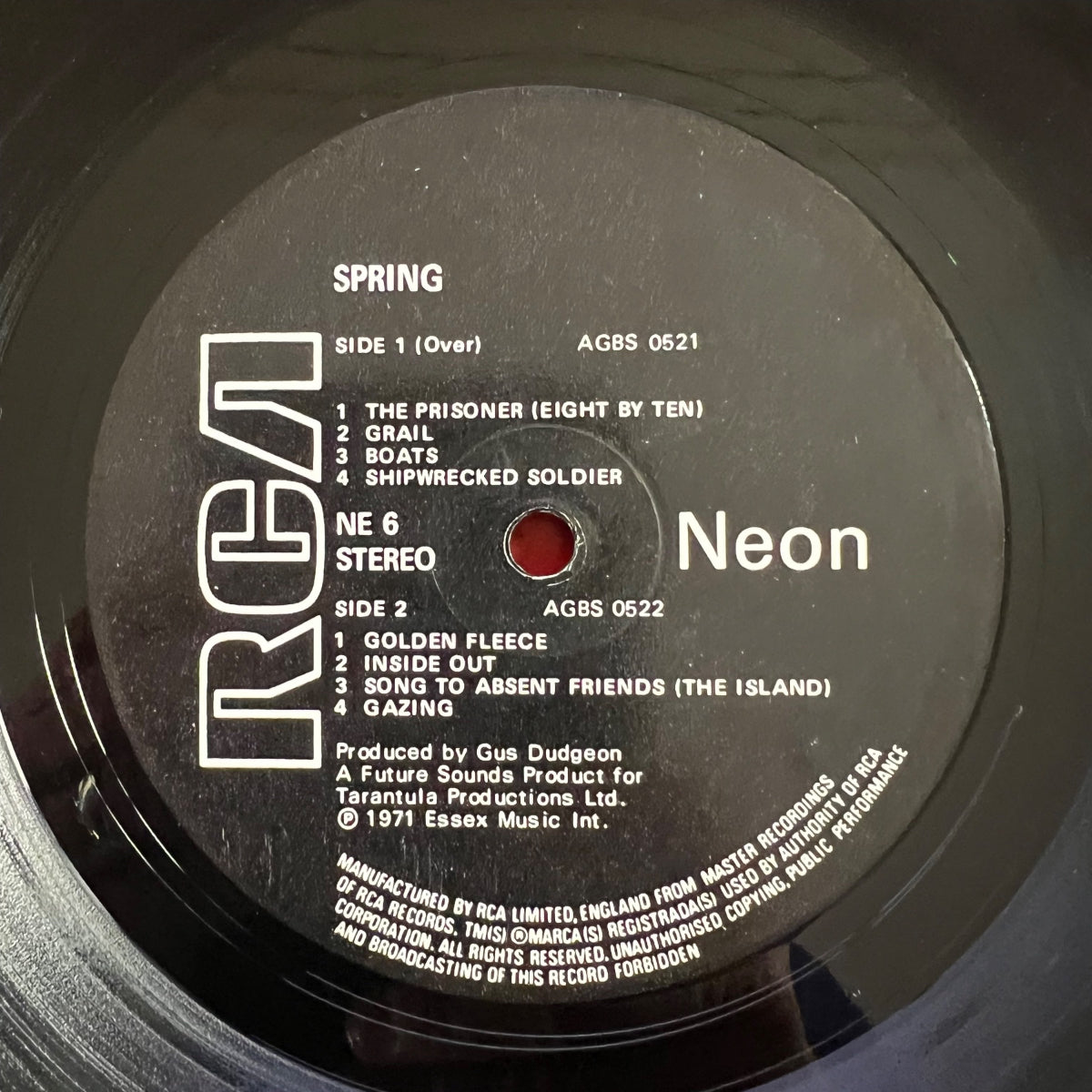 Spring - Same / 1. UK-Press. 1971 - (VG++/VG++)