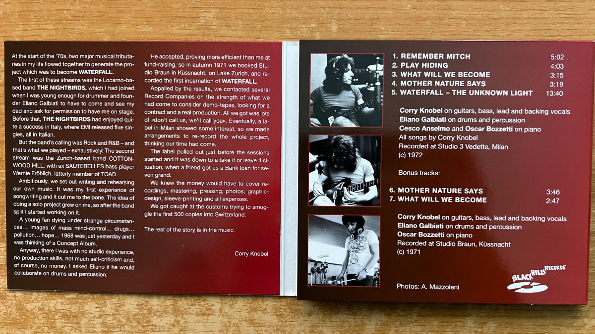 Waterfall - Same / CD - 1. Swiss-Press. 2003 on CD - Digipak - (M-/M-)
