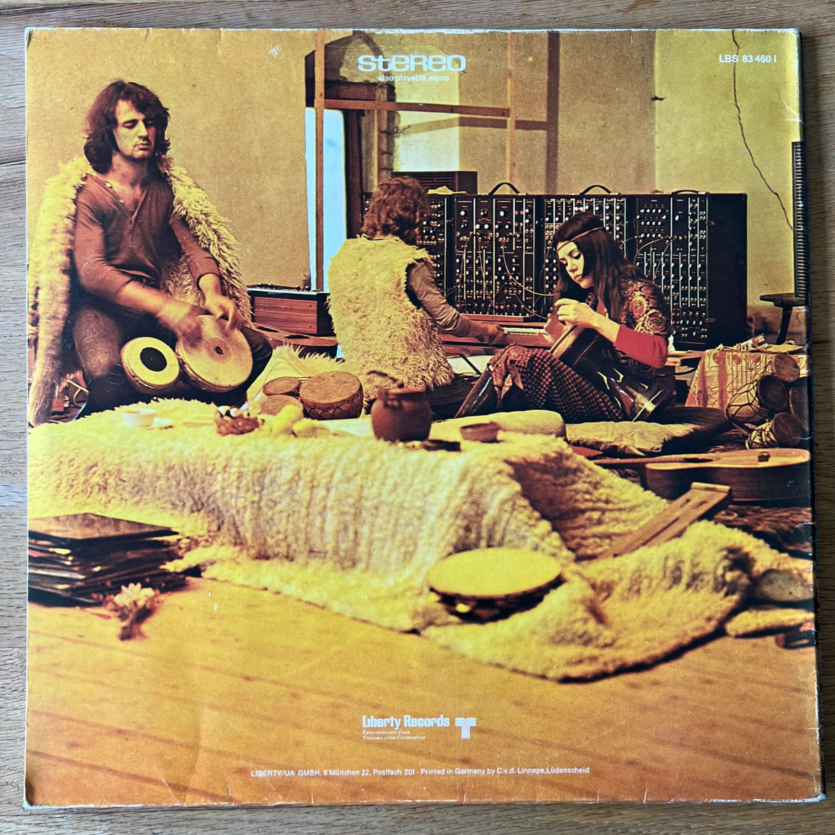 Popol Vuh - Monkey Hour / 1. D-Press. 1970 - (VG++/VG++)