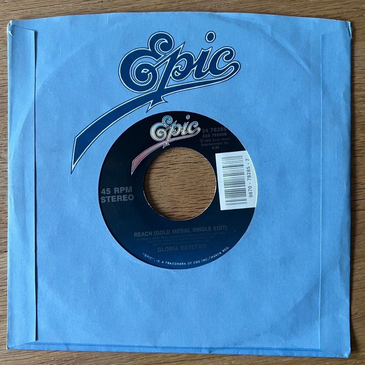 Gloria Estefan - Reach / 1. US Press. 1996 - (M-/VG++)