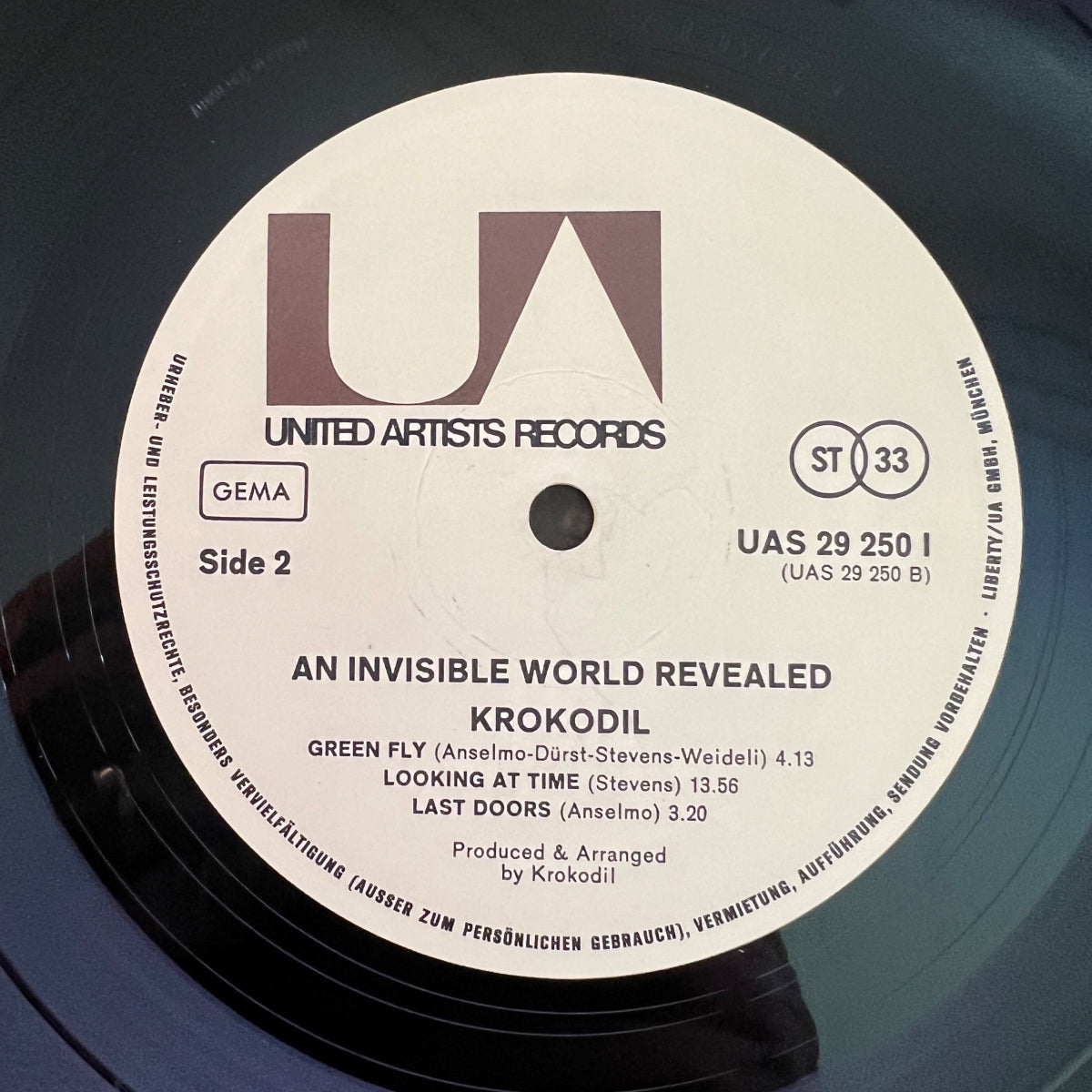 Krokodil - An Invisible World Revealed / 1. D-Press. 1971 - (VG+/VG++)