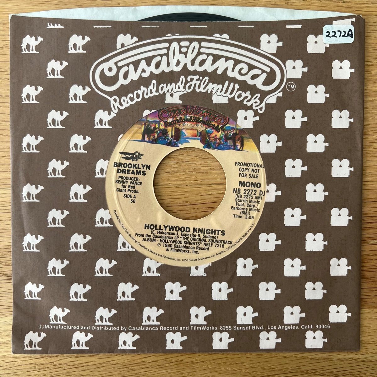 Brooklyn Dreams - Hollywood Knights / 1. US-Press. 1980 - (M-/M-)