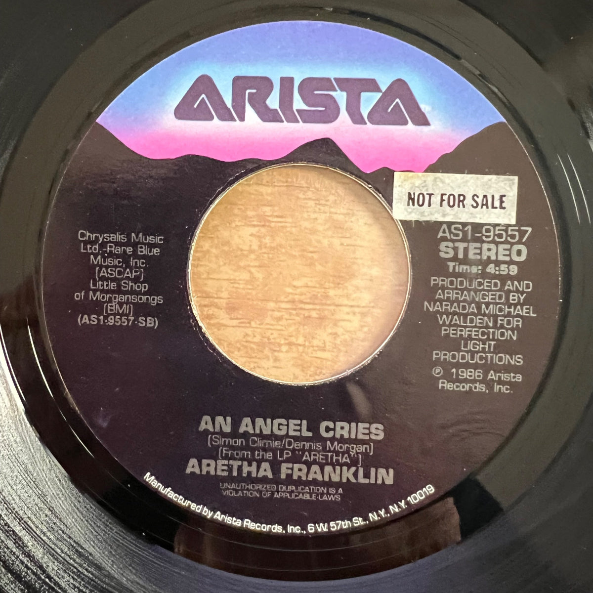 Aretha Franklin - Jimmy Lee / 1. US-Press. 1986 - (M-/M-)