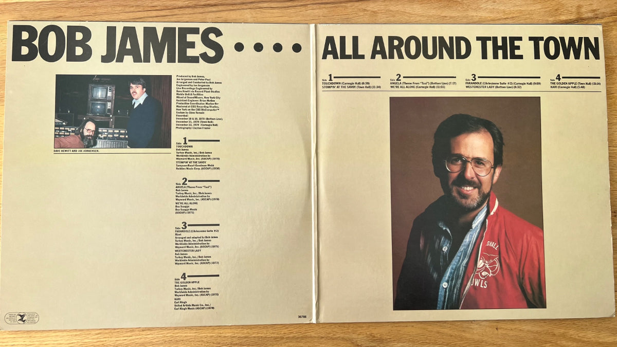 Bob James - All Around The Town / 2 LP - 1st US Press. 1981 - (M-/VG++)