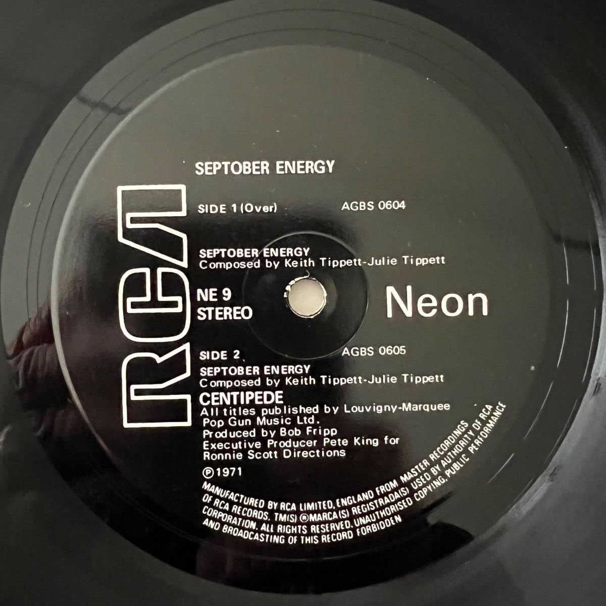 Centipede - September Energy / 2 LP - 1st UK Press. 1971 - (M-/VG+)