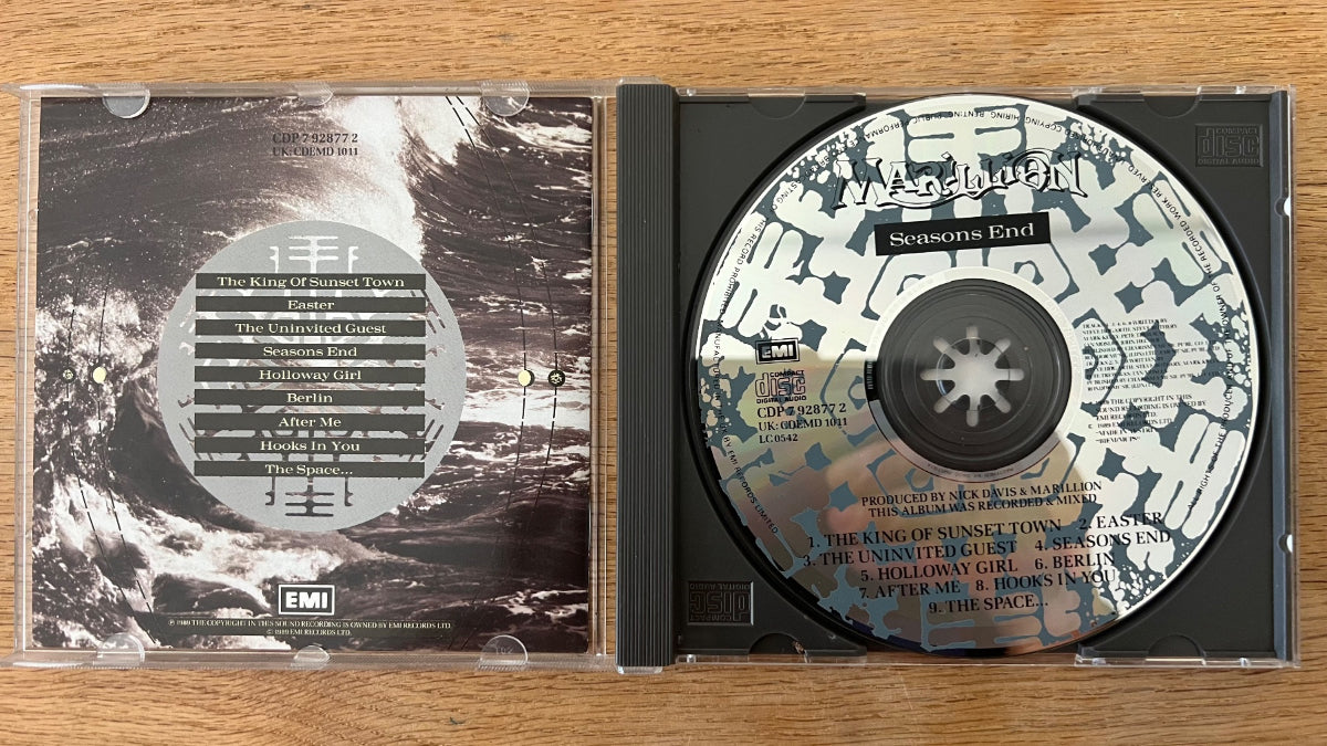 Marillion - Seasons End / CD - 1st EU Press. 1989 - (M-/M-)