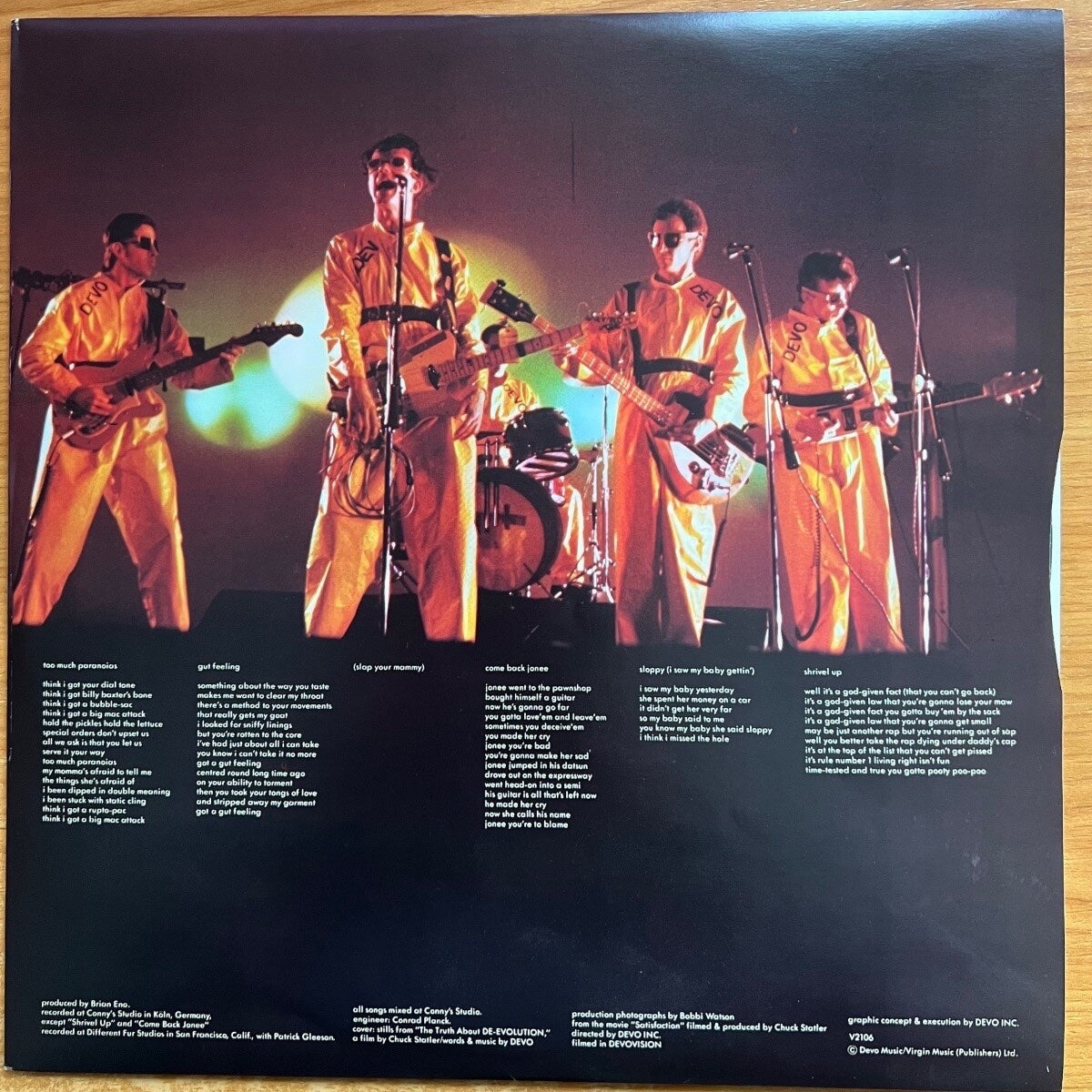 Devo - Q: Are We Not Men? / 1. UK Press. 1978 - (M-/M-)