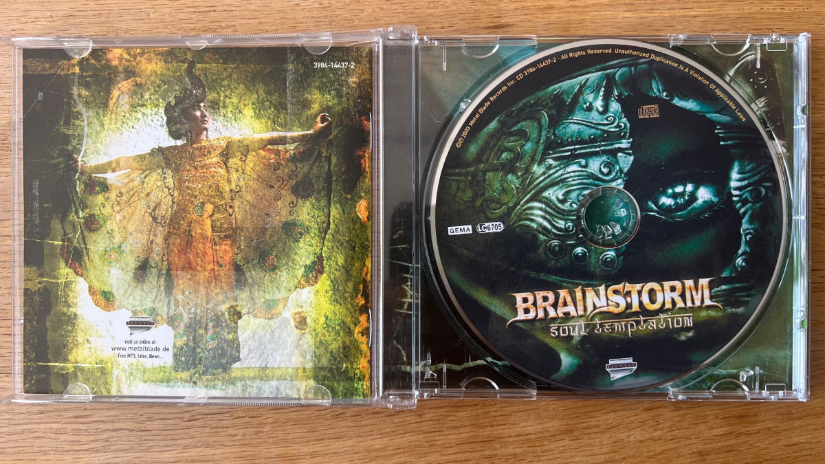 Brainstorm - Soul Temptation / CD - 1. US-Press. 2003 - (M-/M-)
