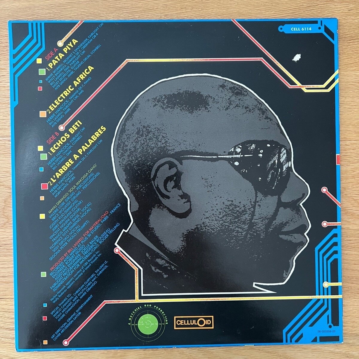 Manu Dibango - Electric Africa / 1. NL-Press. 1985 - /M-/VG++)