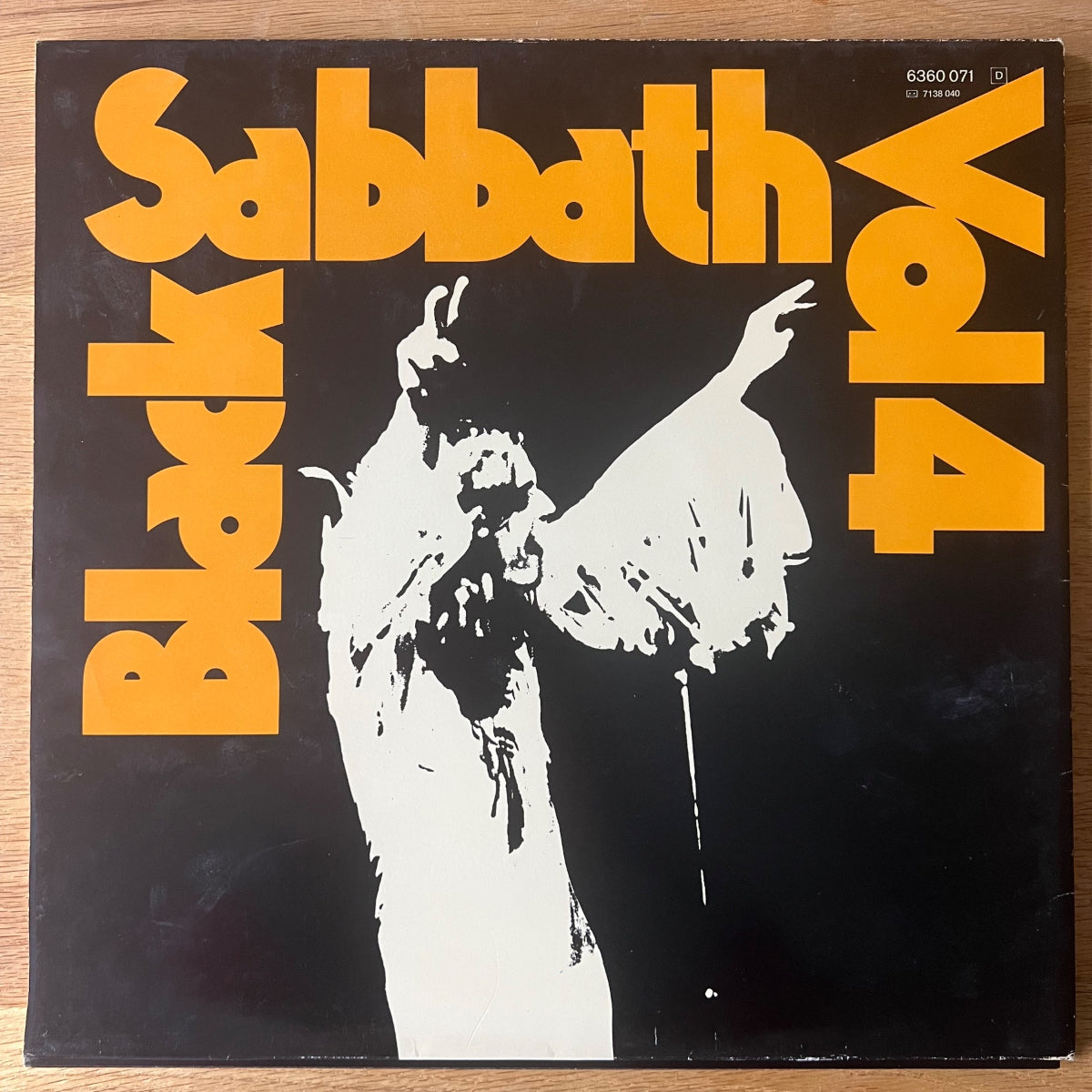 Black Sabbath - Vol. 4 / 1. D-Press. 1972 - (M-/VG++)