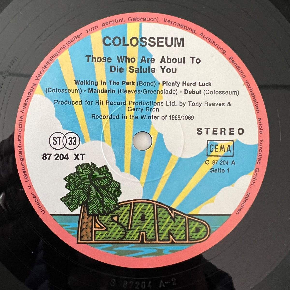 Colosseum - Pop Chronicle / 2 LP - D-Press. 1973 - (M-/VG+)