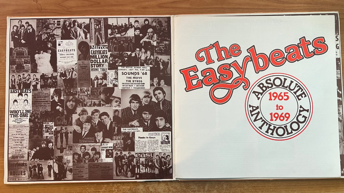 Easybeats - Absolute Anthology / 2 LP - 1. Pressage australien. 1980 - (M-/VG++)