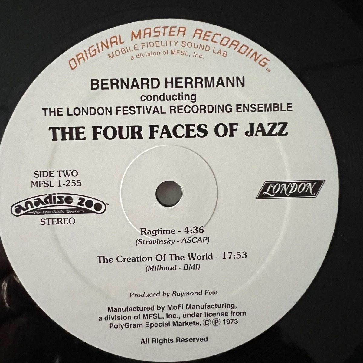 Bernard Herrmann - The Four Faces Of Jazz/ Audiophile MFSL 1996 - (M-/Mint)