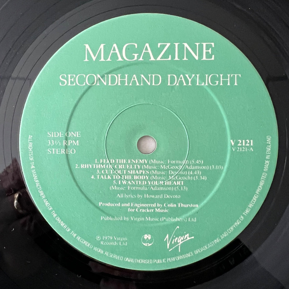Magazine - Secondhand Daylight / 1st UK Press. 1979 - (M-/M-)