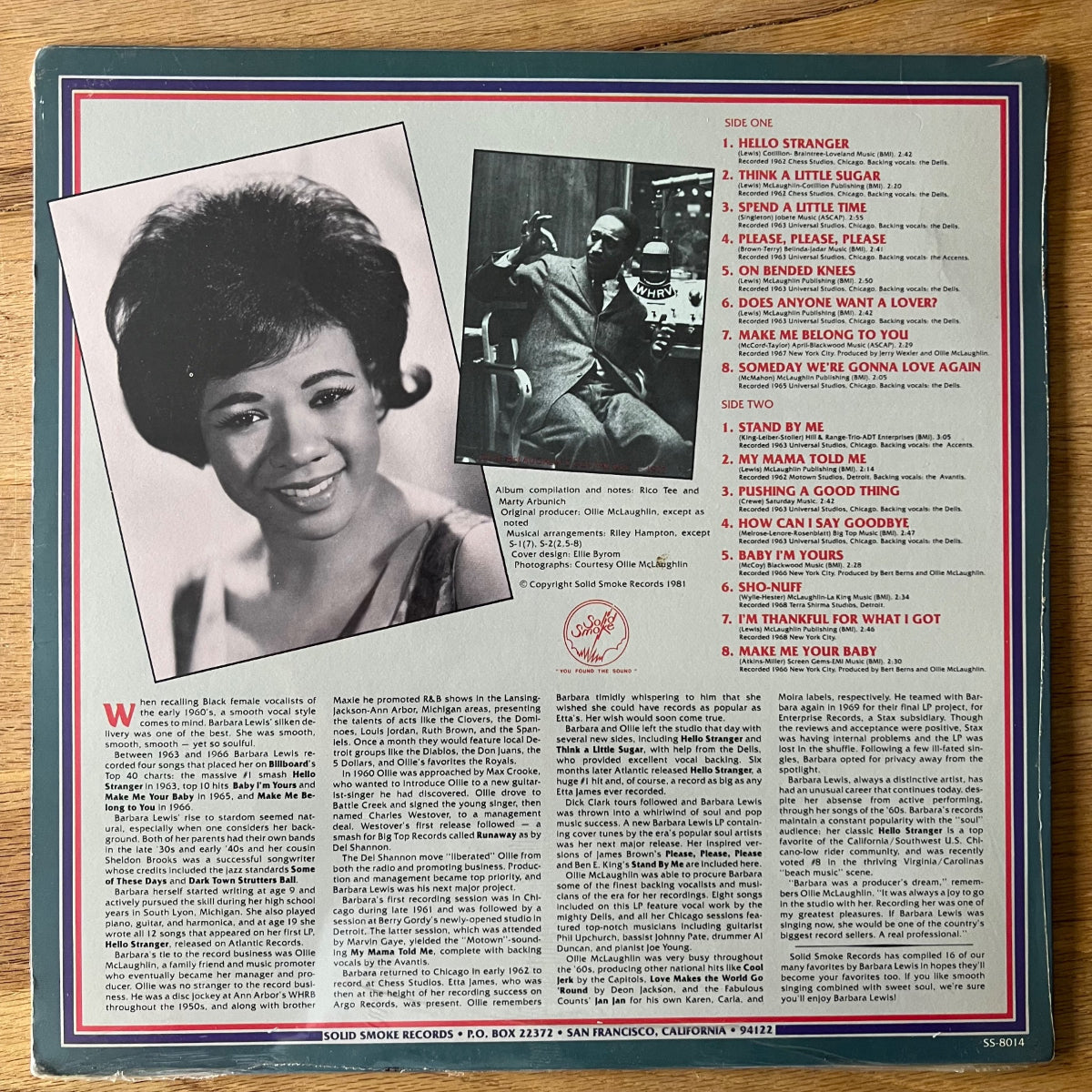 Barbara Lewis - Hello Stranger / US-Press. 1981 - (NEW & Sealed)