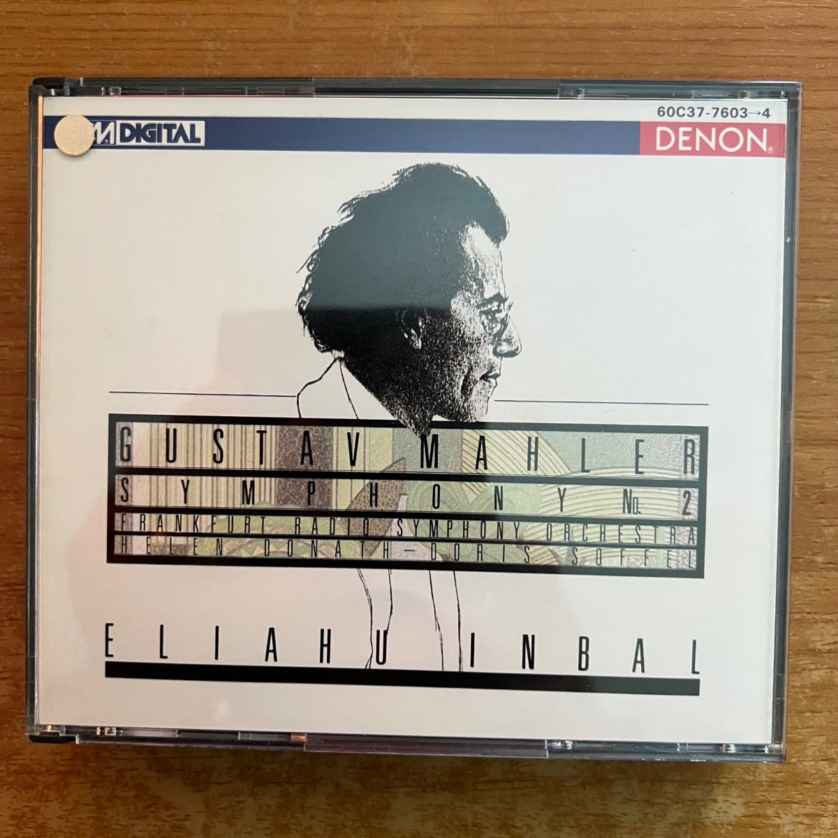 Gustav Mahler, Frankfurt Radio Symph. Orch. - Symphony No. 2 / 2 CD - 1. Japan-Press. 1985 - (M-/M-)
