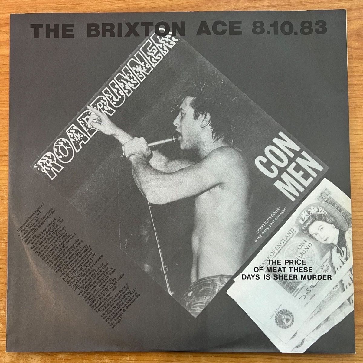 Conflit - Augmenter la pression / 1. Presses du Royaume-Uni. 1984 - (M-/M-)