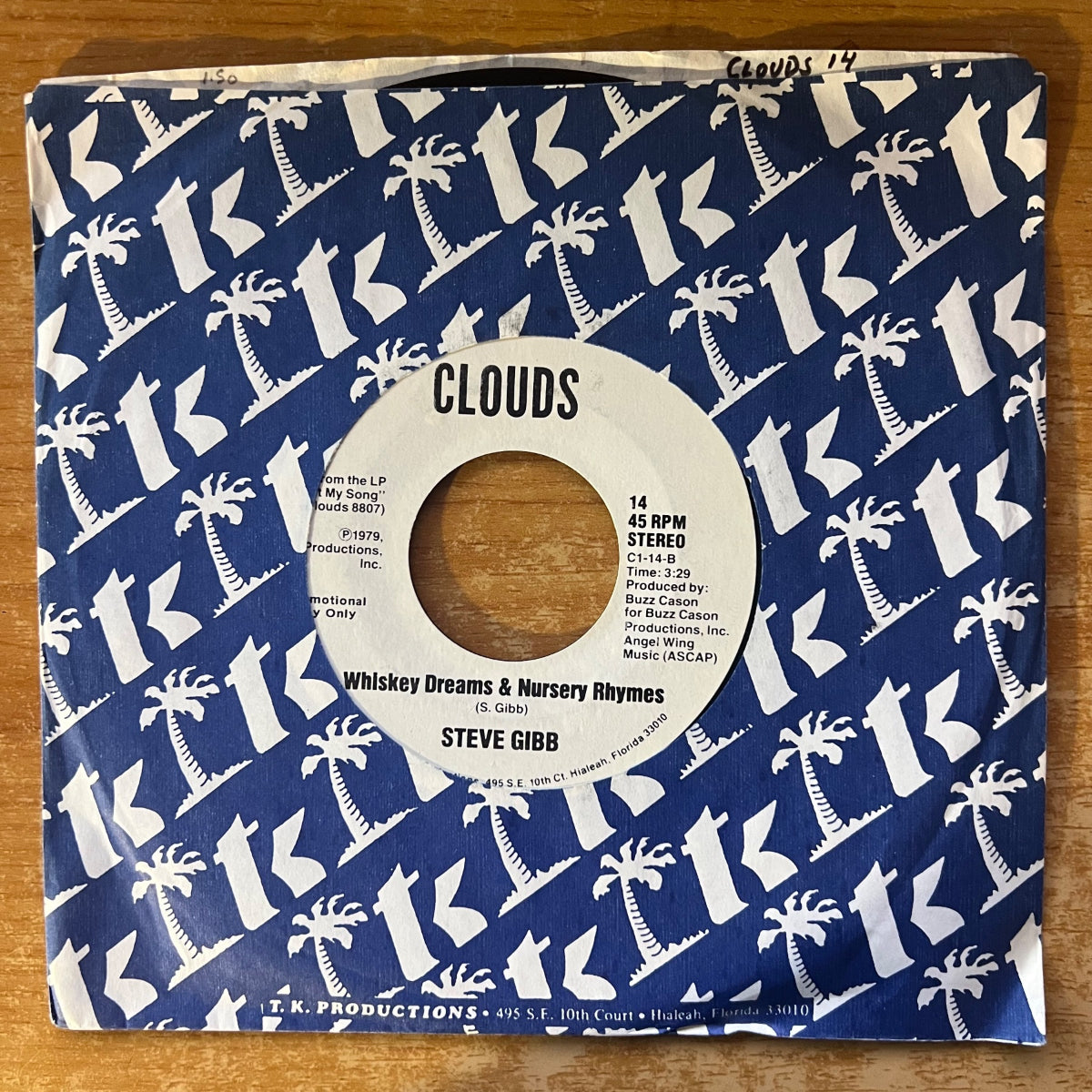 Steve Gibb - Don't Blame It On Love / US-Promo 1979 - (M-/VG++)