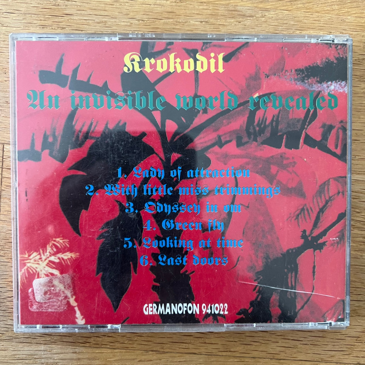 Krokodil - An Invisible World Revealed / CD - 1. Luxembourg-Press. 1994 - (M-/M-)