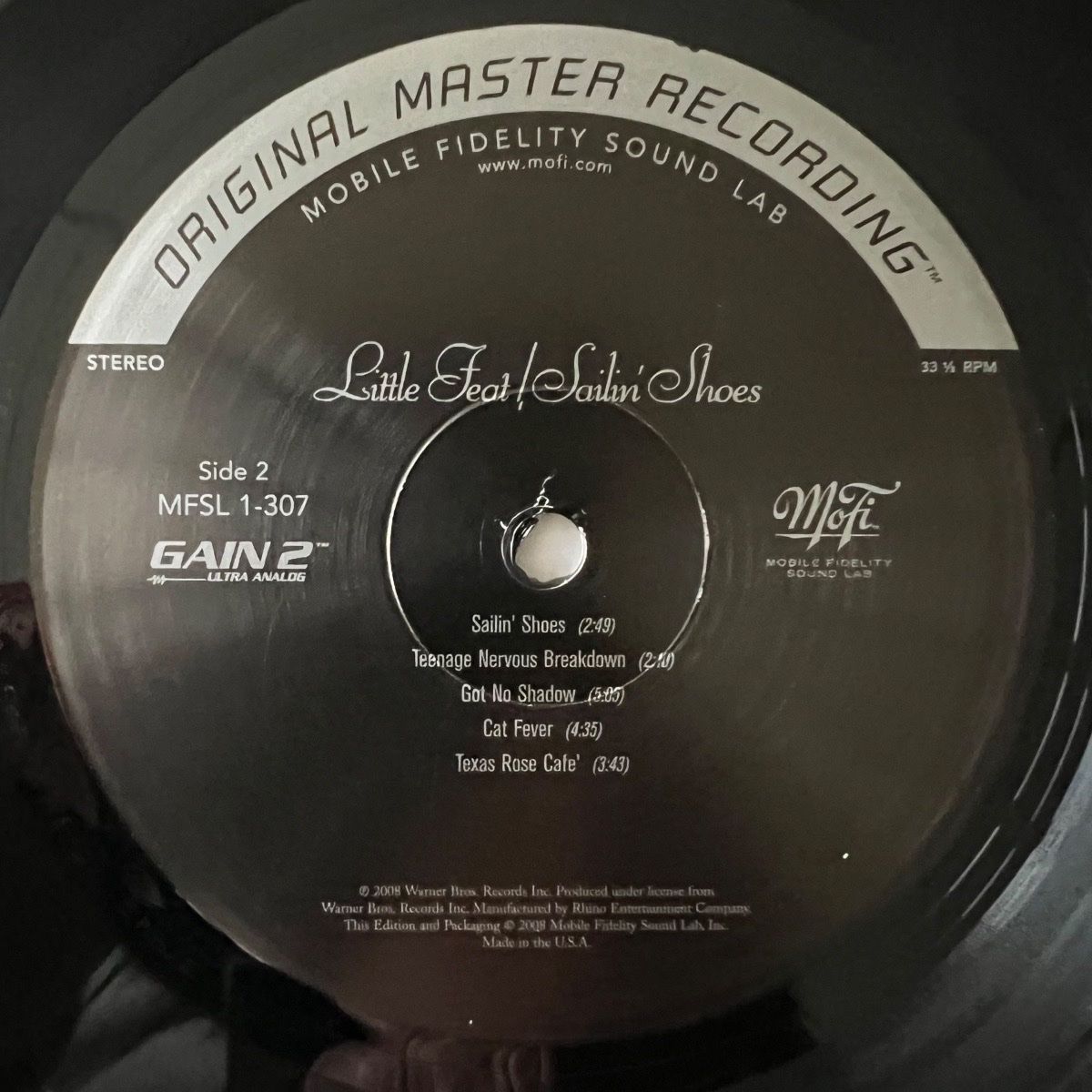 Little Feat - Sailin' Shoes / Audiophile MFSL 2008 - (M-/Mint)