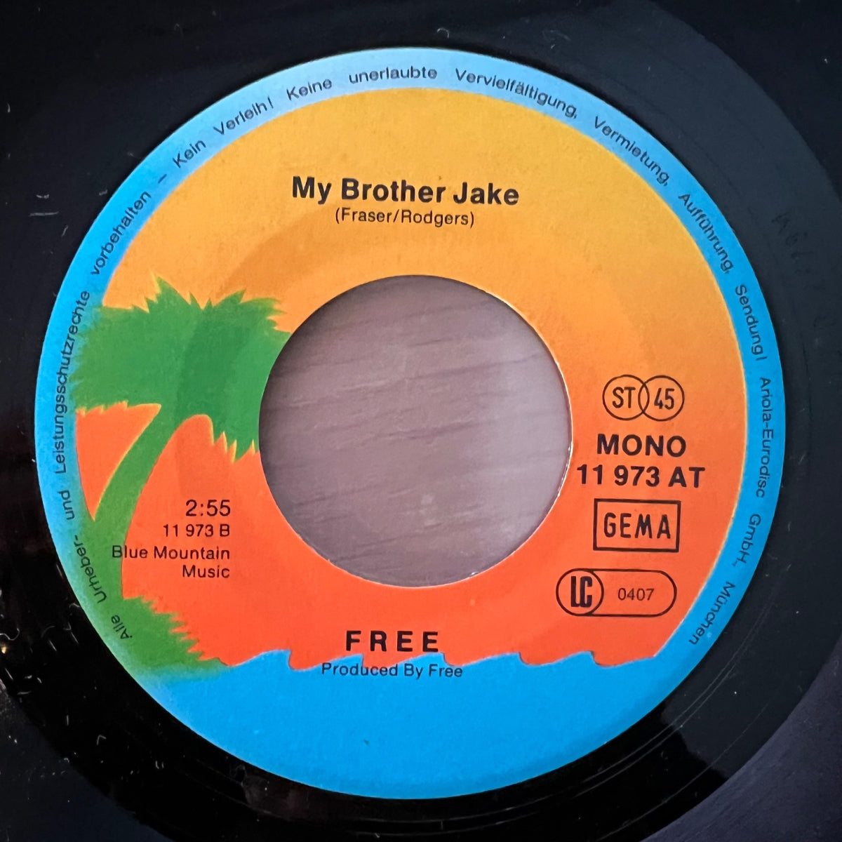 Free - All Right Now / D-Press. 1978 - (M-/VG++)