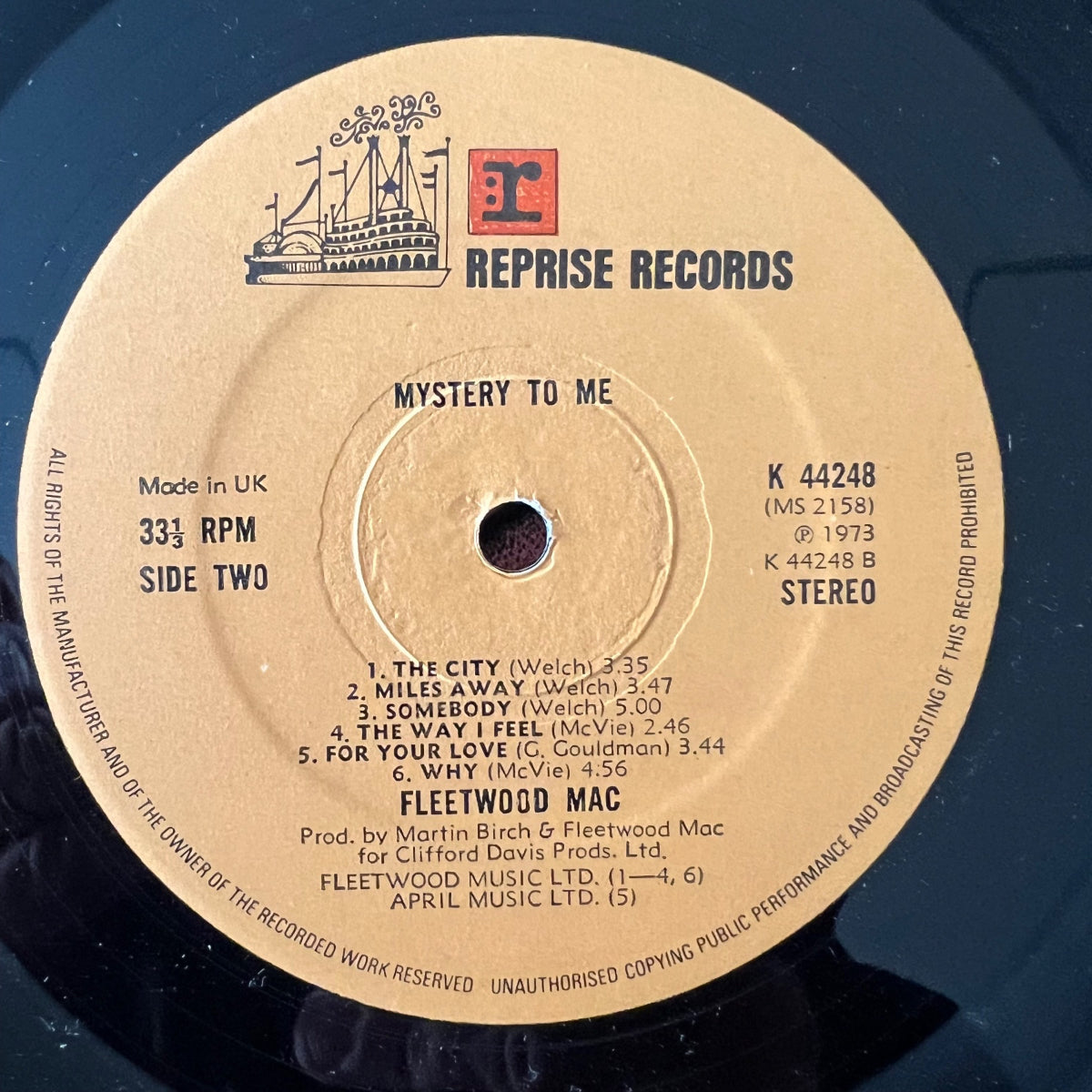 Fleetwood Mac - Mystery To Me / 1. UK-Press. 1973 - (M-/M-)