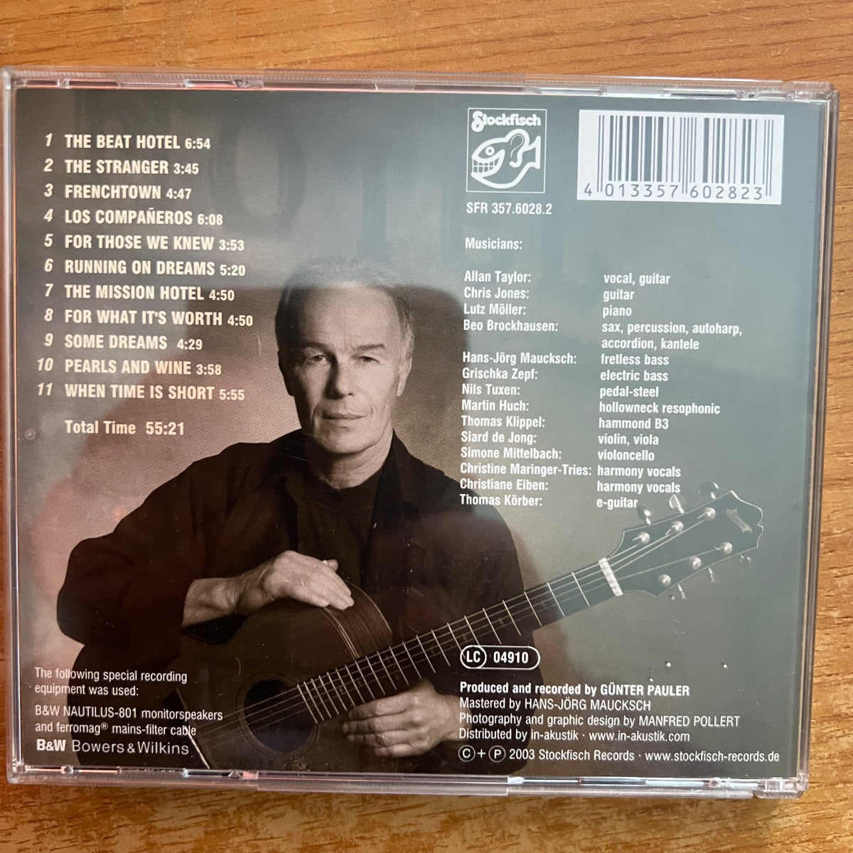 Allan Taylor - Hotels & Dreamers / CD - 1. D-Press. 2003 - (M-/M-)