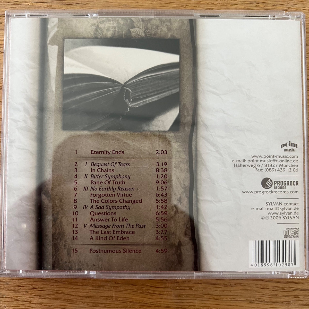 Sylvan - Posthumous Silence / CD - 1er D-Press. 2006 - (M-/M-)