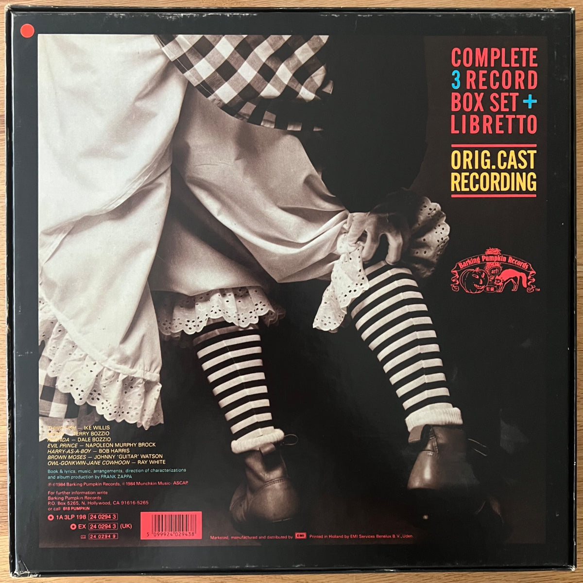 Frank Zappa - Thing Fish / Coffret 3 LP et livret - Pressage européen. 1984 - (M-/VG+)