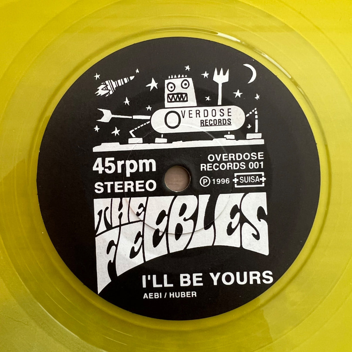 Feebles - I'll Be Yours / 1. Swiss 1996 - Swiss Garage Rock - (Mint)