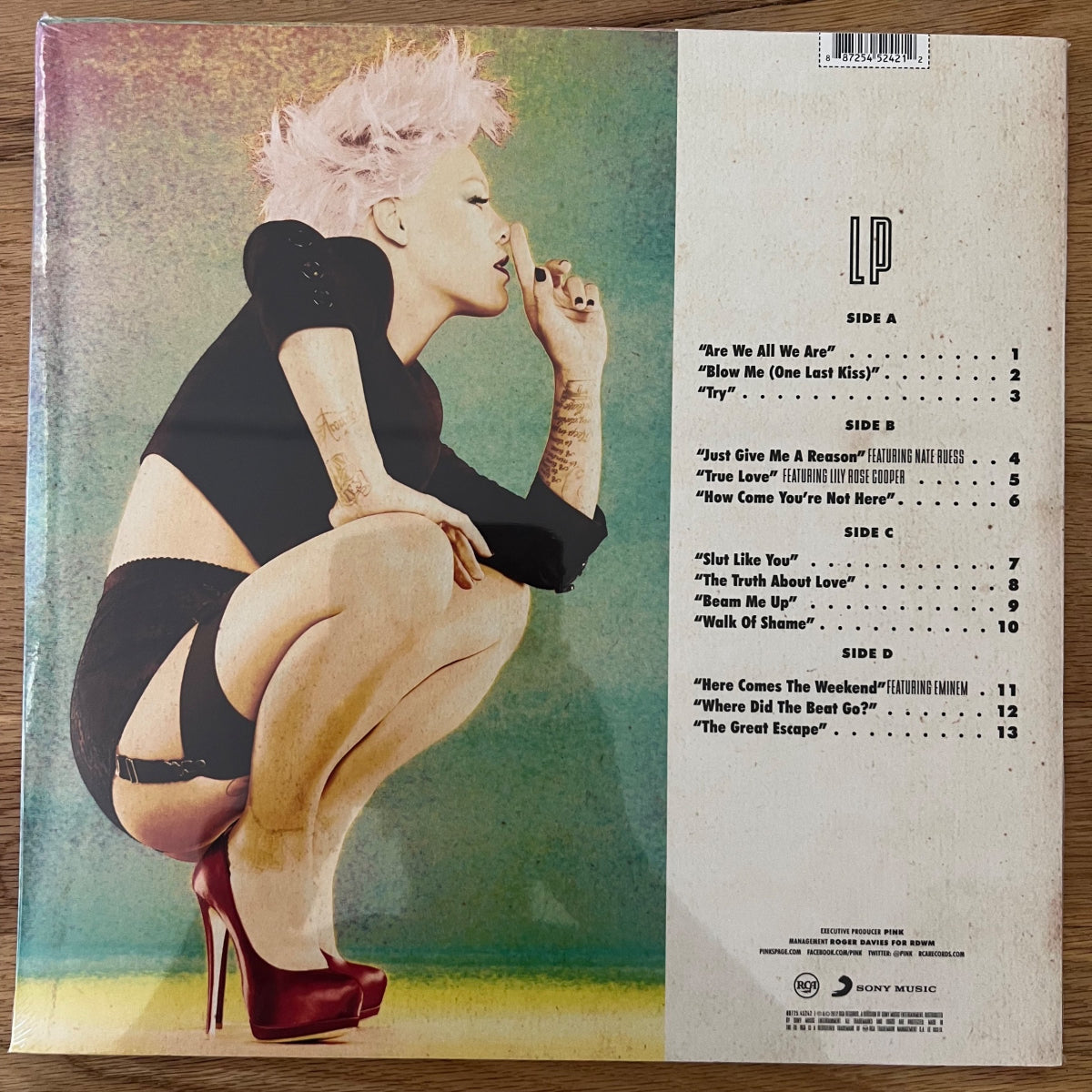 Pink - The Truth About Love / 1. EU Press. 2012 - (Mint)