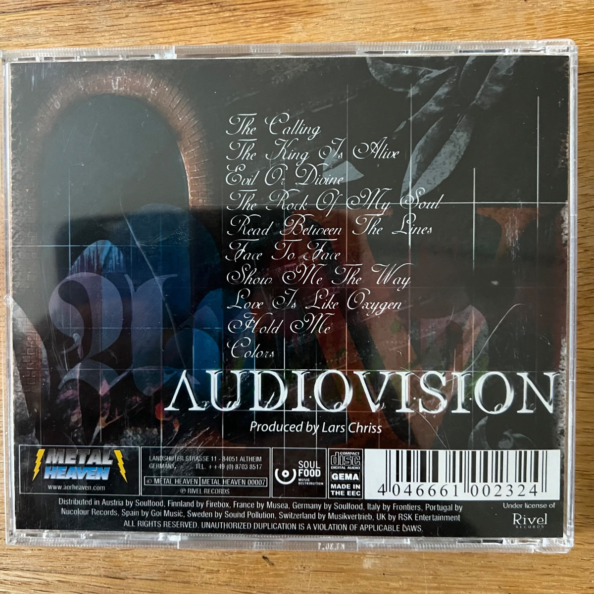 Audiovision - The Calling / CD - 1. D-Press. 2005 - (M-/M-)