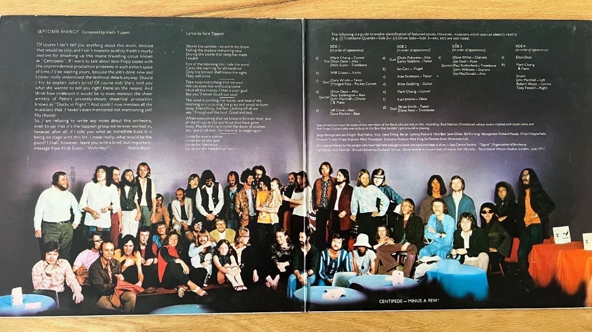 Centipede - September Energy / 2 LP - 1st UK Press. 1971 - (M-/VG+)