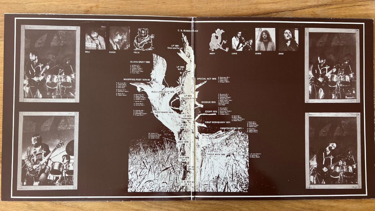 CB Busser - Once And For All / 1. Swiss-Press. 1981 - (M-/VG++)