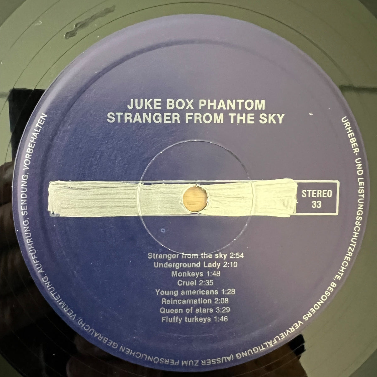 Kim Fowley - Stranger From The Sky / France-Press. 1989 - (M-/M-)