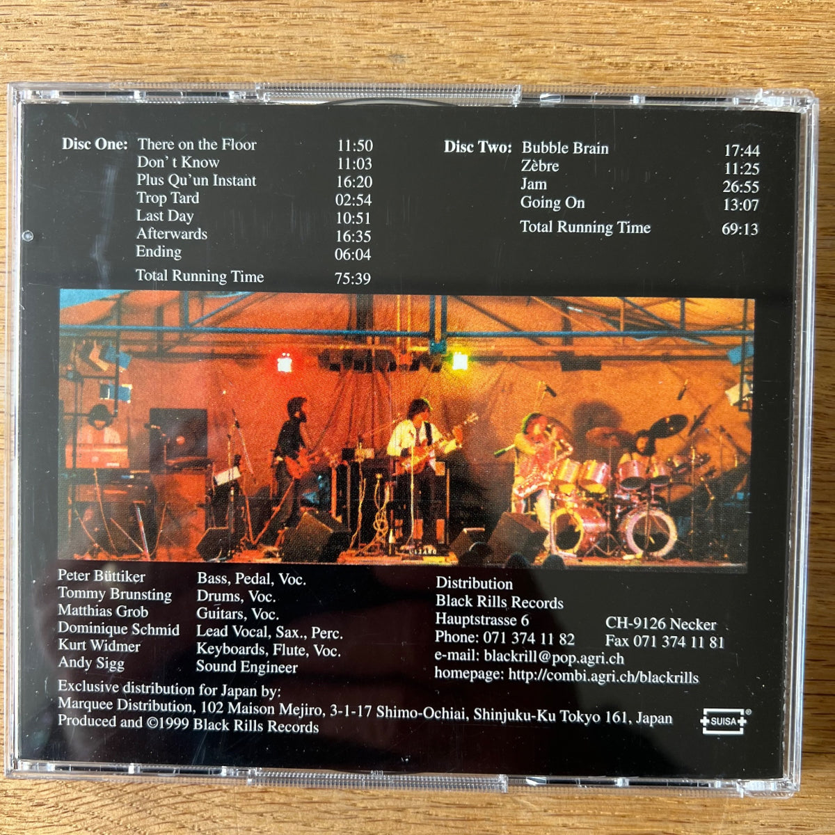 Lizard - In Concert / 2 CD - 1. Swiss Press. 1999 - (M-/M-)