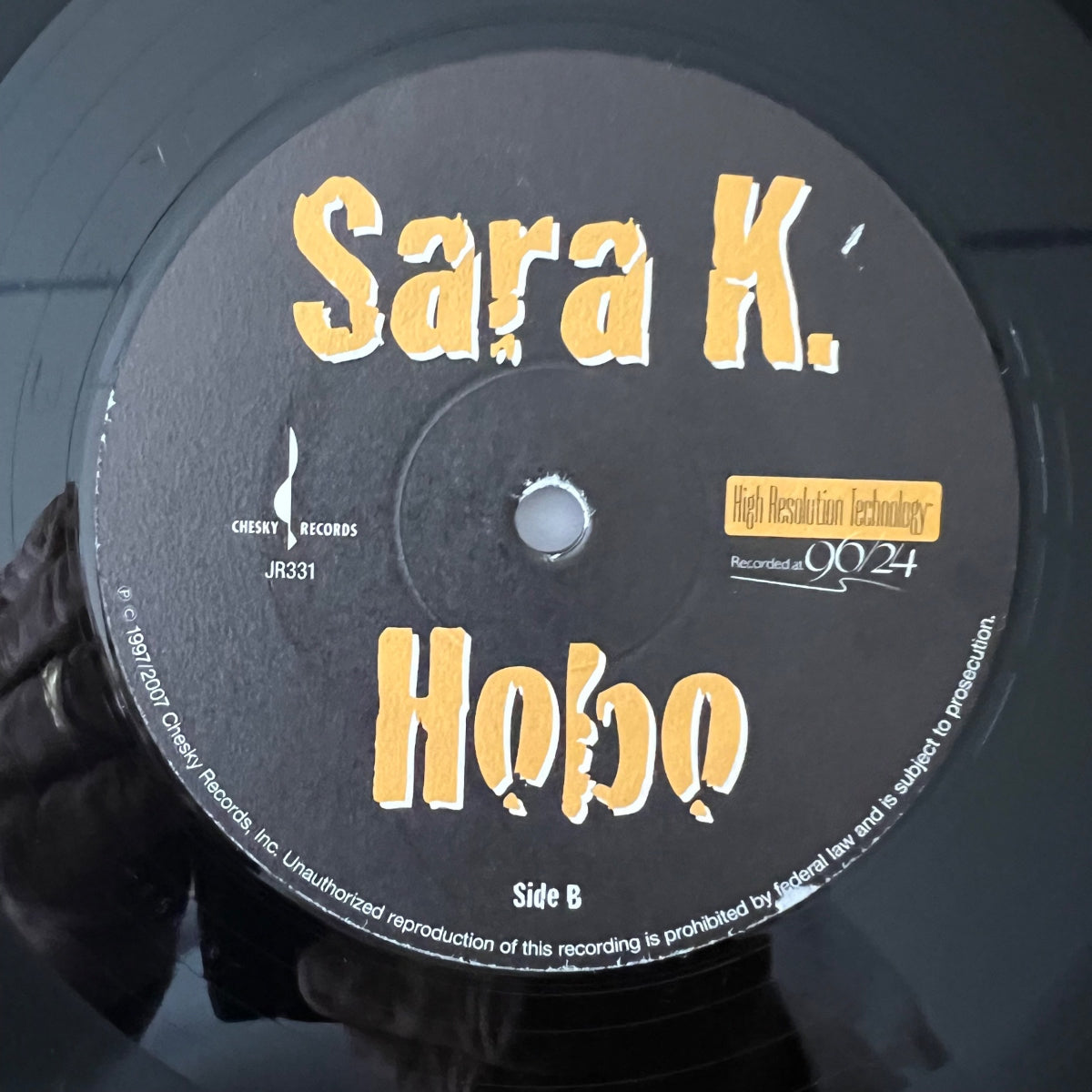 Sara K - Hobo // ??-Pressing von 2007 - 180gr. Vinyl - (M-/M-)