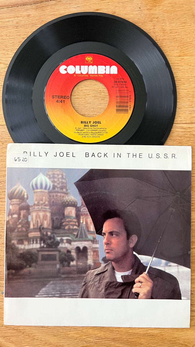Billy Joel - Back In The U.S.S.R (Live) / 1. US-Press. 1987 - (M-/VG++)