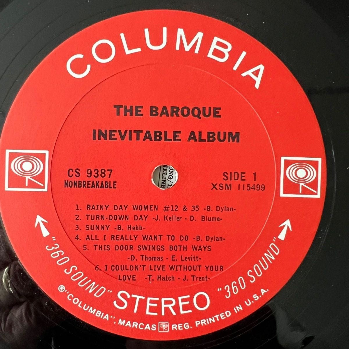Baroque Inevitable - Same / 1. US-Press. 1966 - (VG+/VG+)